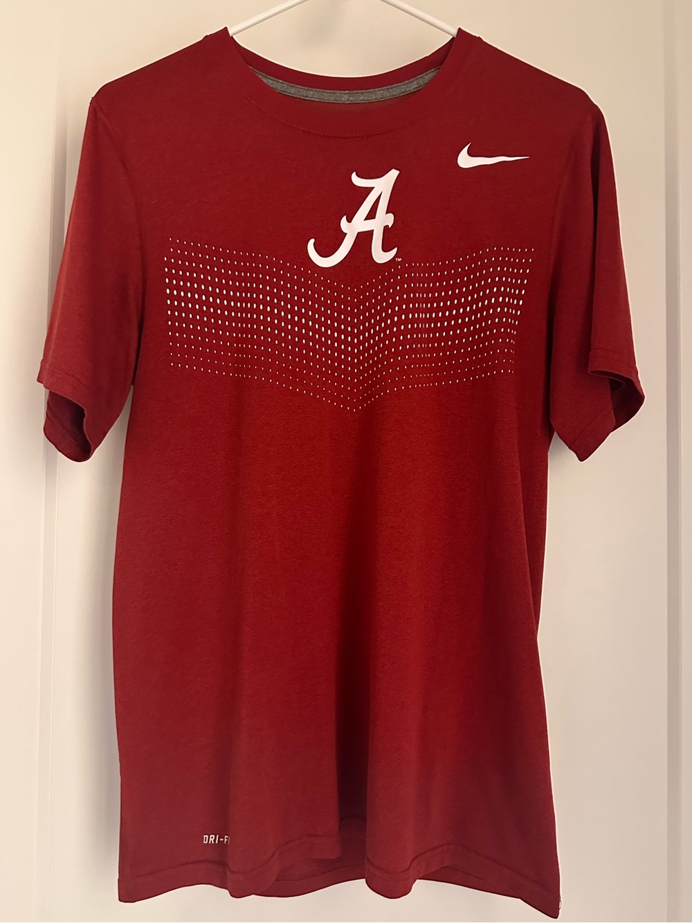 Alabama Crimson Tide Nike Men’s Dri-FIT SS T-Shirt Size S